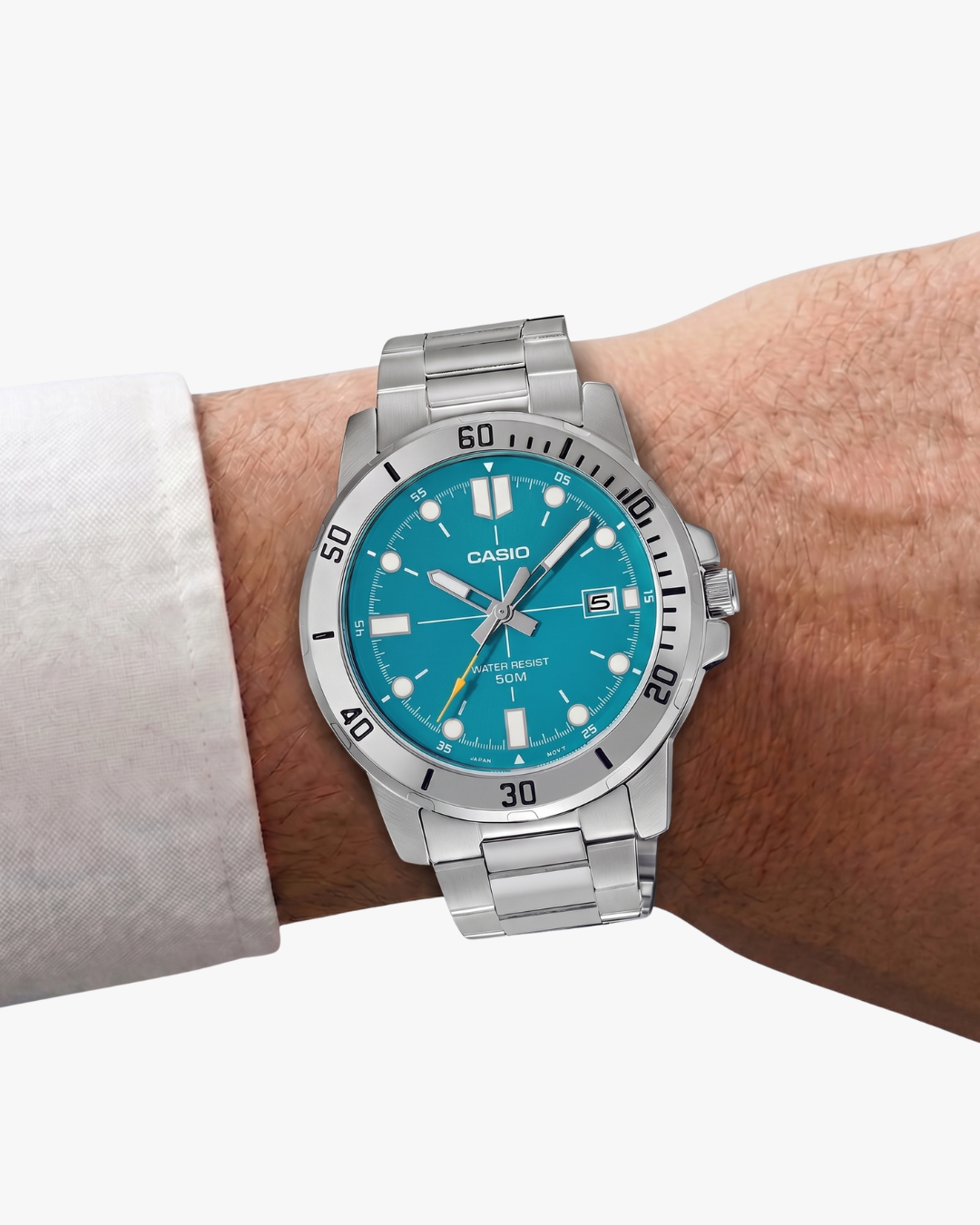 Casio Noutic Mostrador Azul Oceano