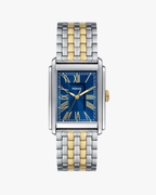 Fossil Carraway Tank Pulseira Aço inoxidável Bicolor