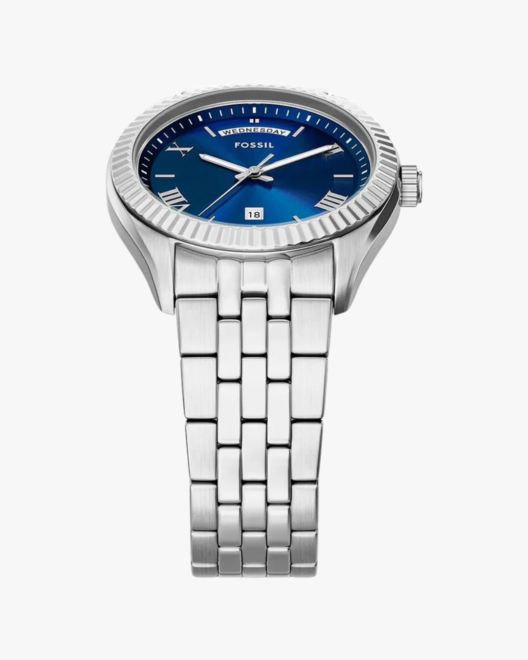 Fossil Campbell Prateado