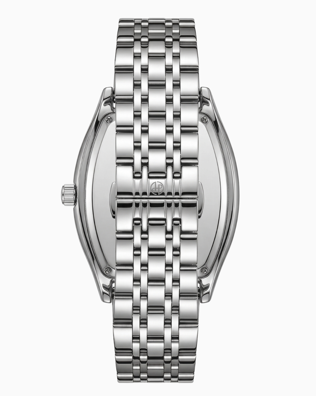 Pablo Raez Barrel Pulseira Aço Mostrador Branco