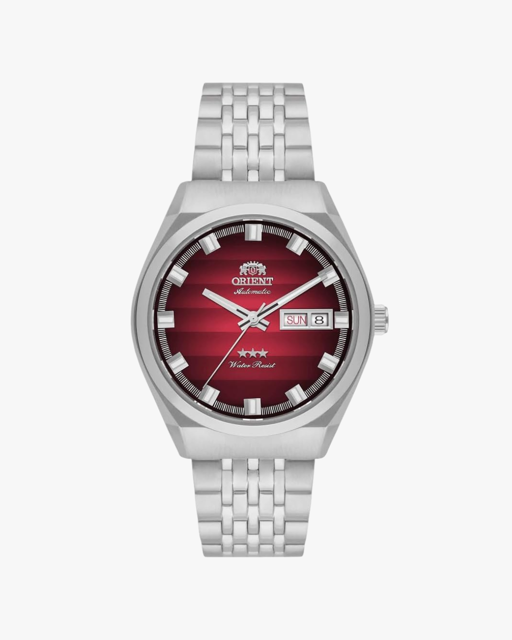 Orient Três Estrelas Heritage Mostrador Vermelho