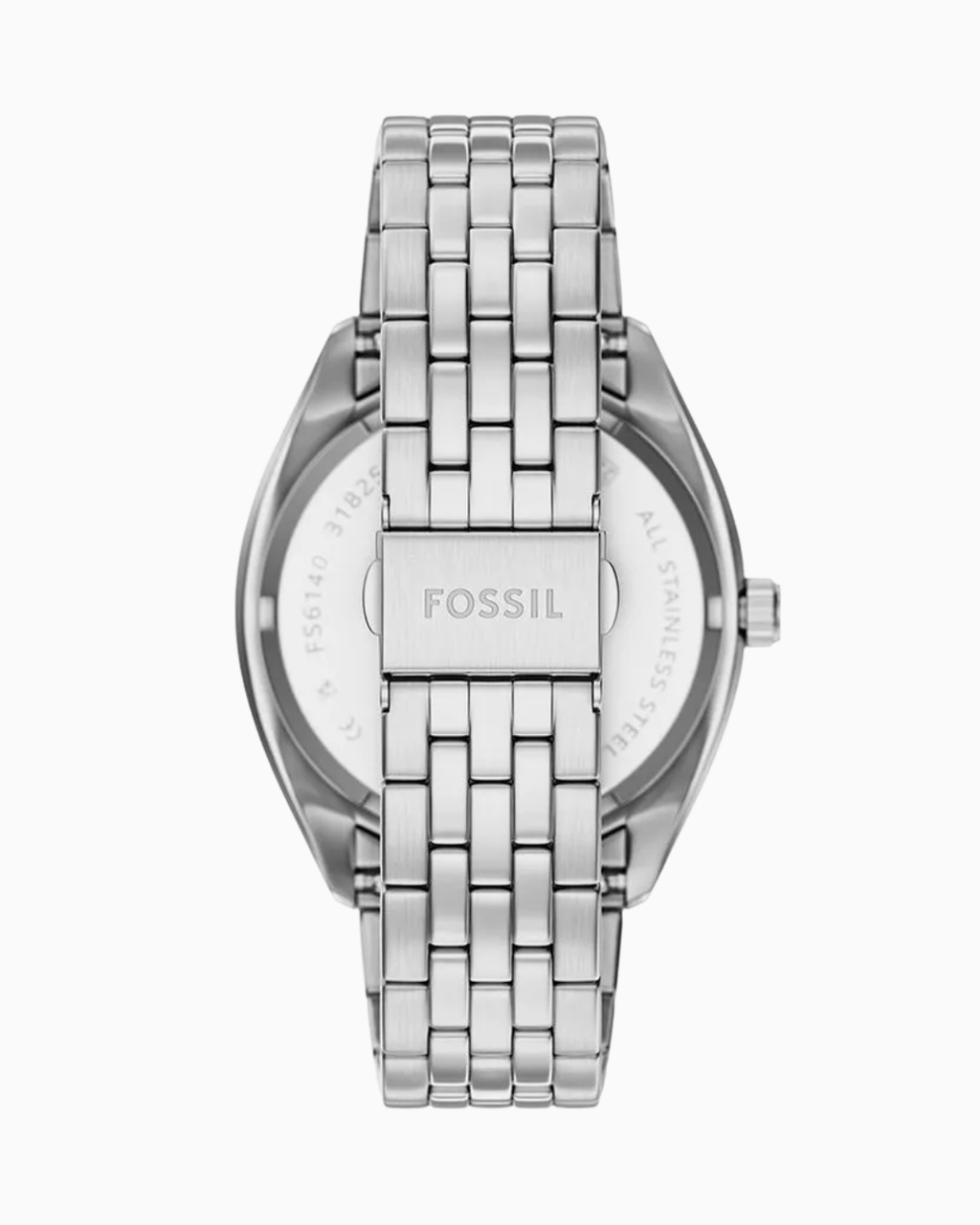 Fossil Campbell Pulseira Prateada