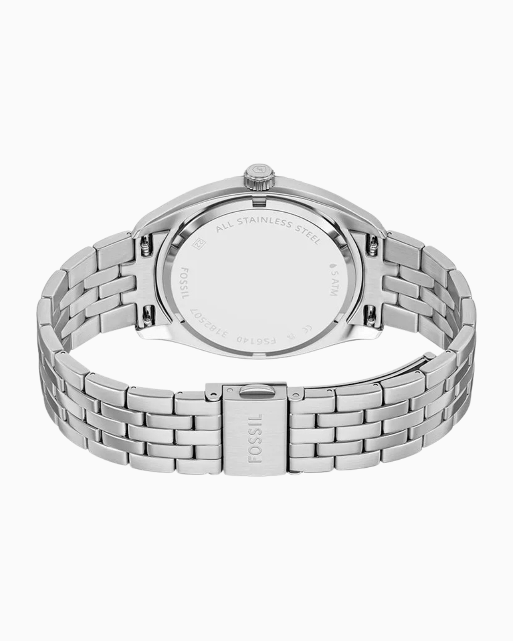 Fossil Campbell Pulseira Prateada