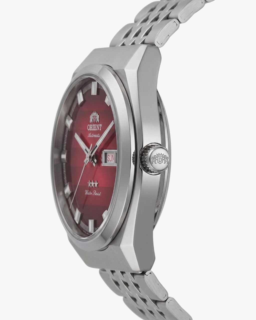 Orient Três Estrelas Heritage Mostrador Vermelho