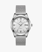 Pablo Raez Caspian Pulseira De Malha Mostrador Branco