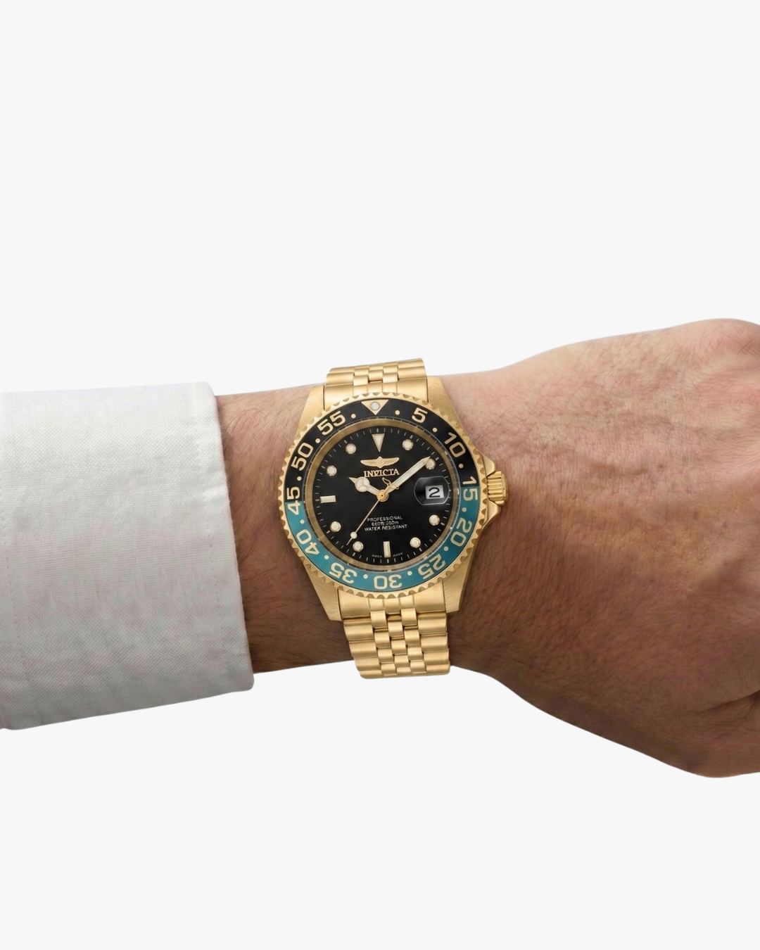 Invicta Pro Diver Mostrador Bicolor Verde
