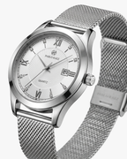 Pablo Raez Caspian Pulseira De Malha Mostrador Branco