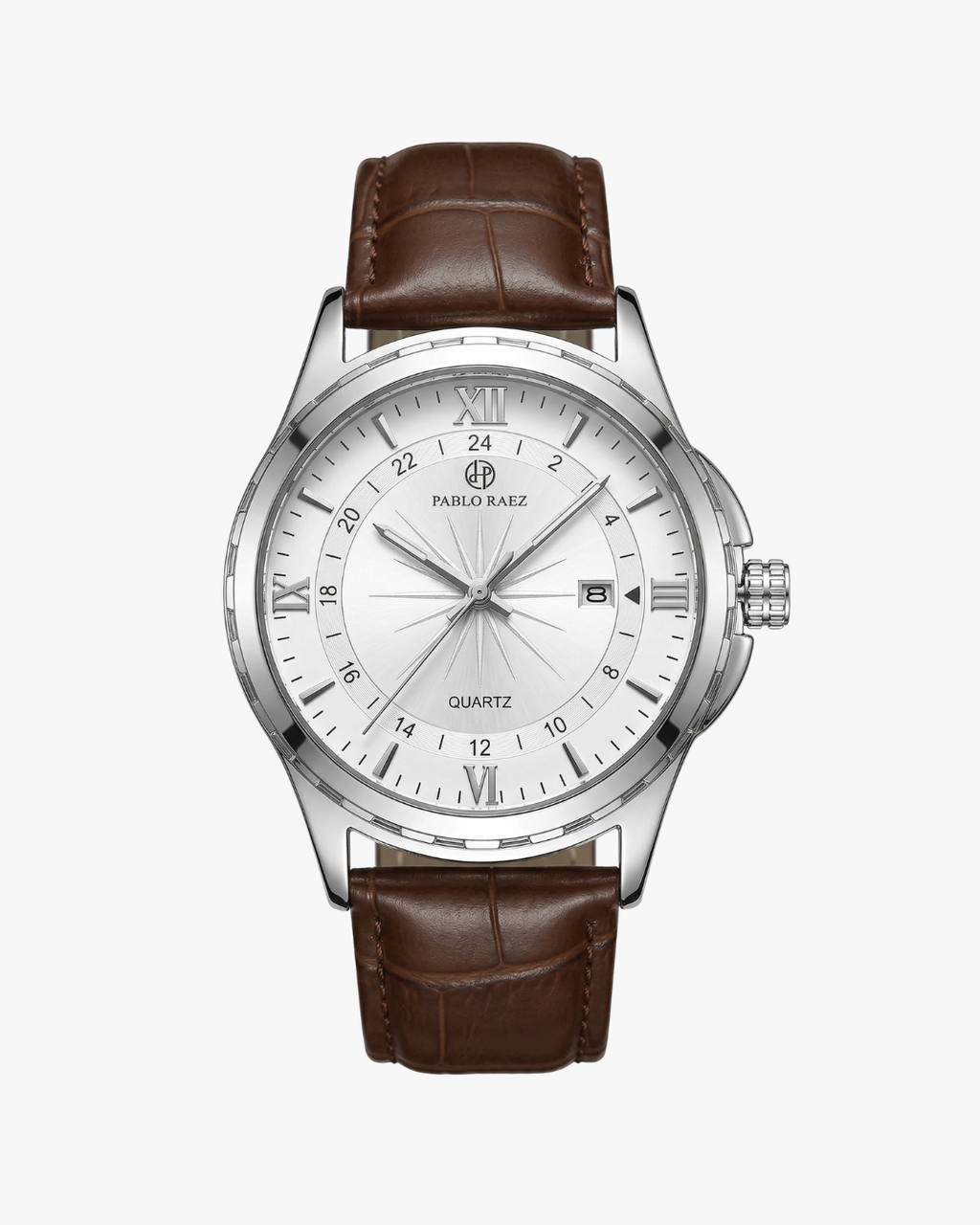 Pablo Raez DaVinci Pulseira Couro Marrom