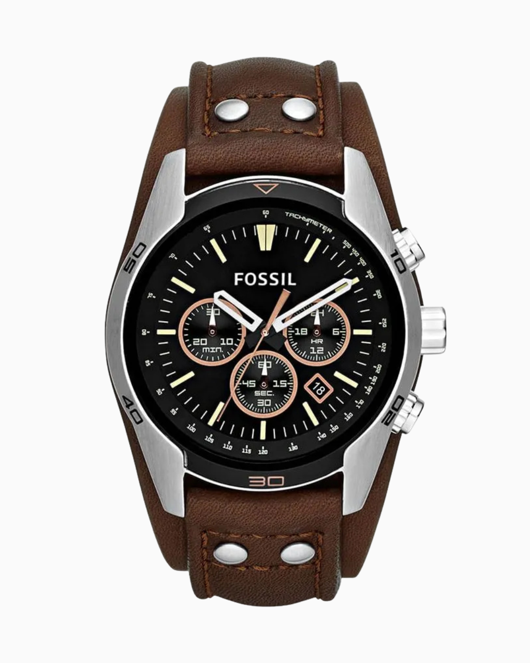 Fossil Coachman Pulseira Couro