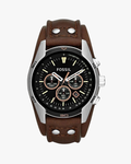 Fossil Coachman Pulseira Couro Marrom