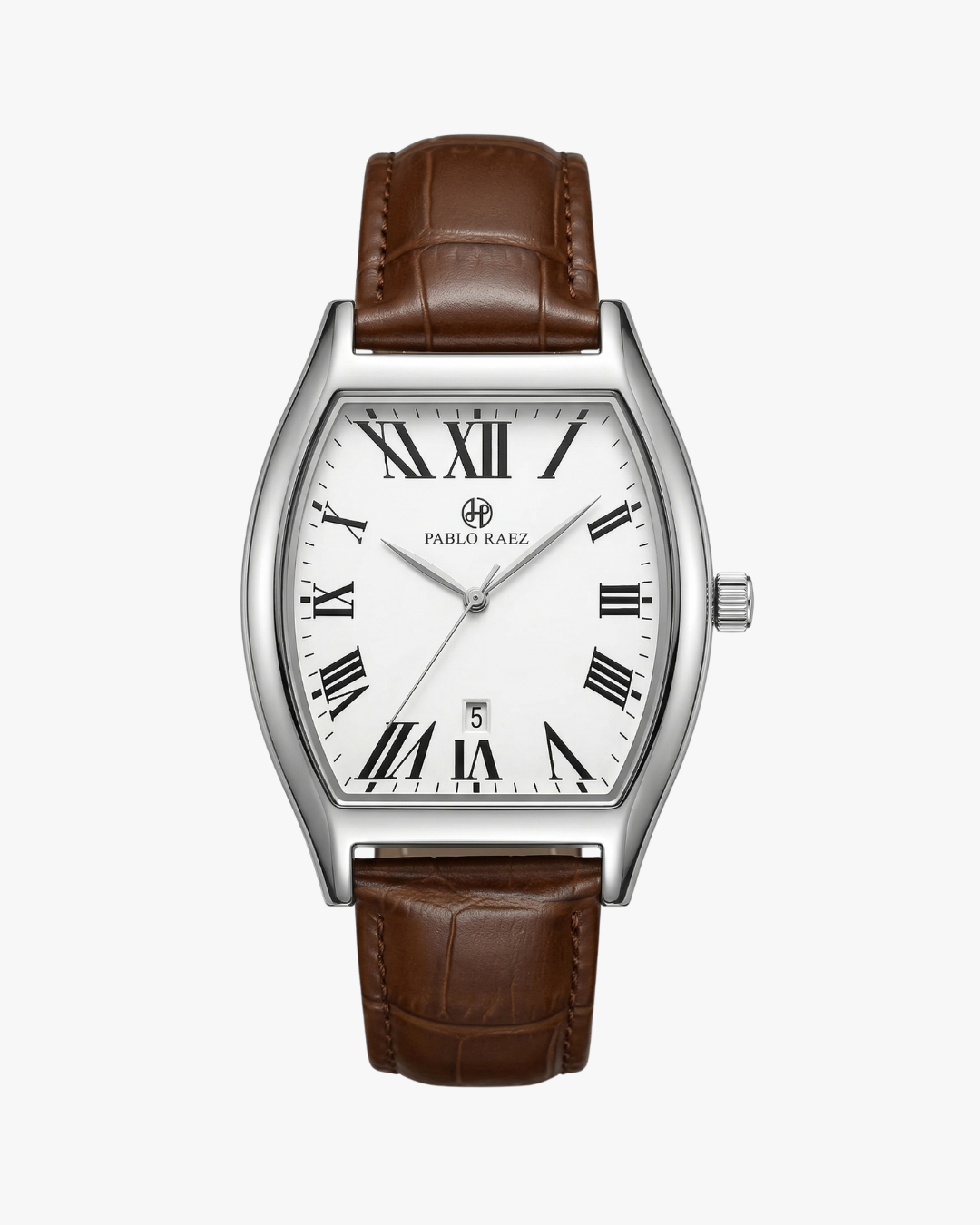 Pablo Raez Barrel Pulseira Couro Marrom