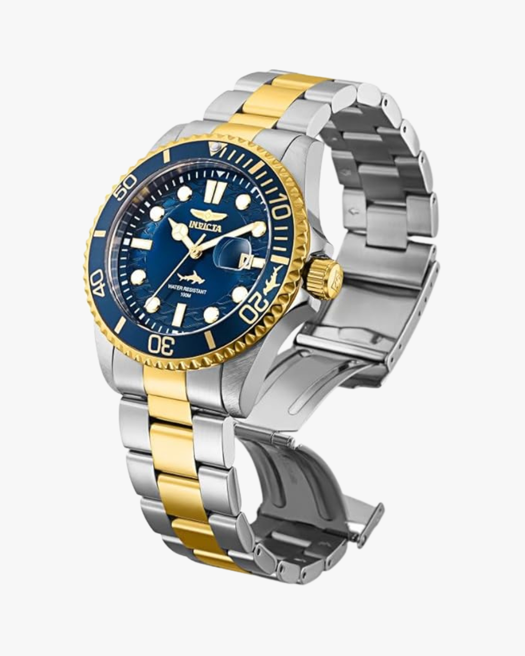 Invicta Pro Diver Mostrador Bicolor Azul Profundo