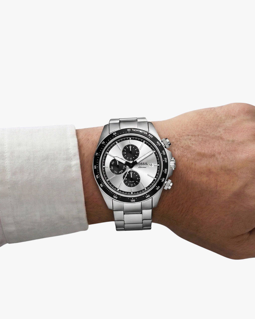 Fossil Autocross Mostrador Prata