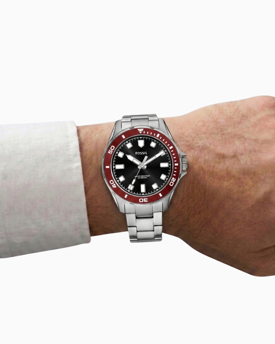 Fossil Dalton Pulseira Aço