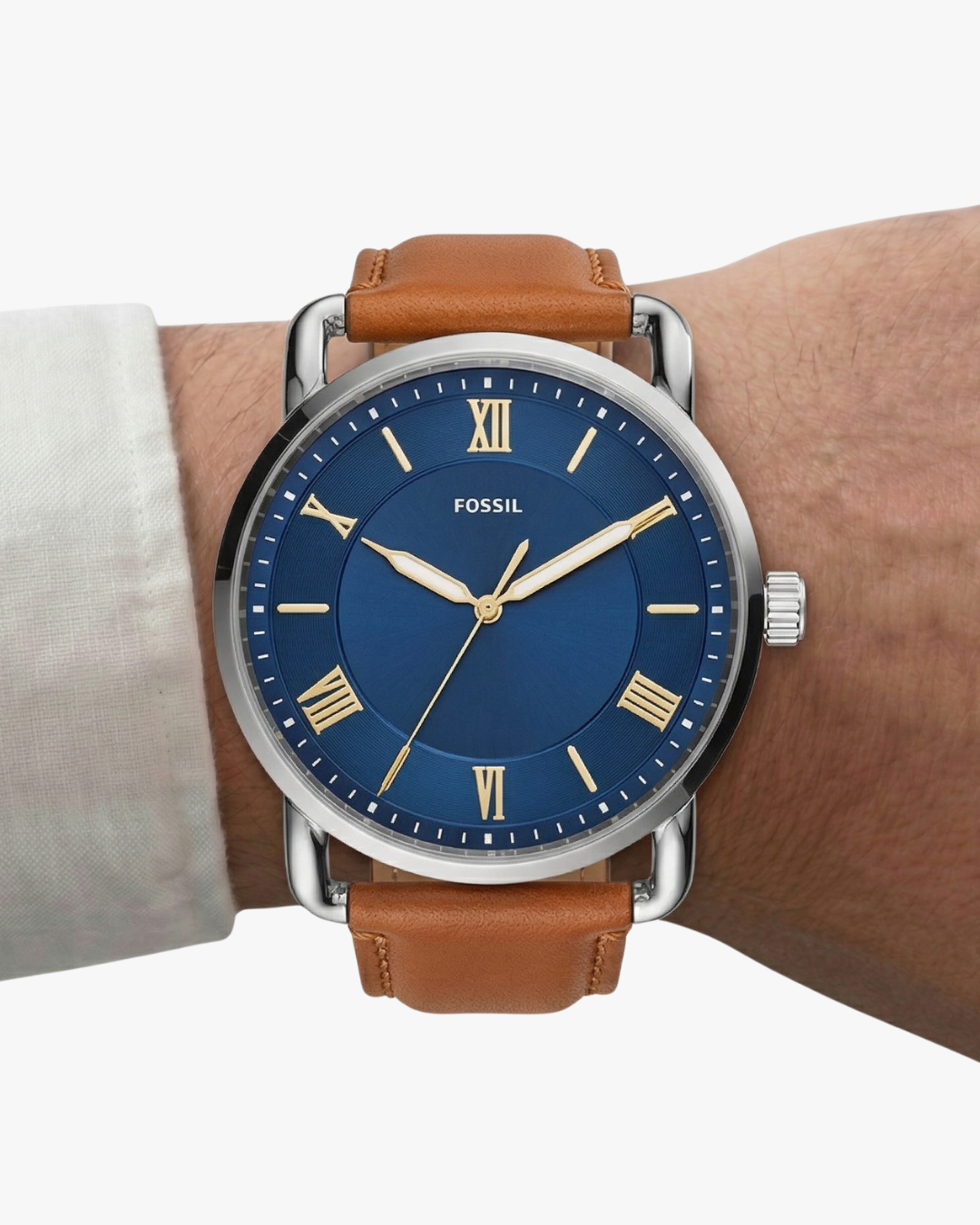 Fossil Others Pulseira Couro Marrom