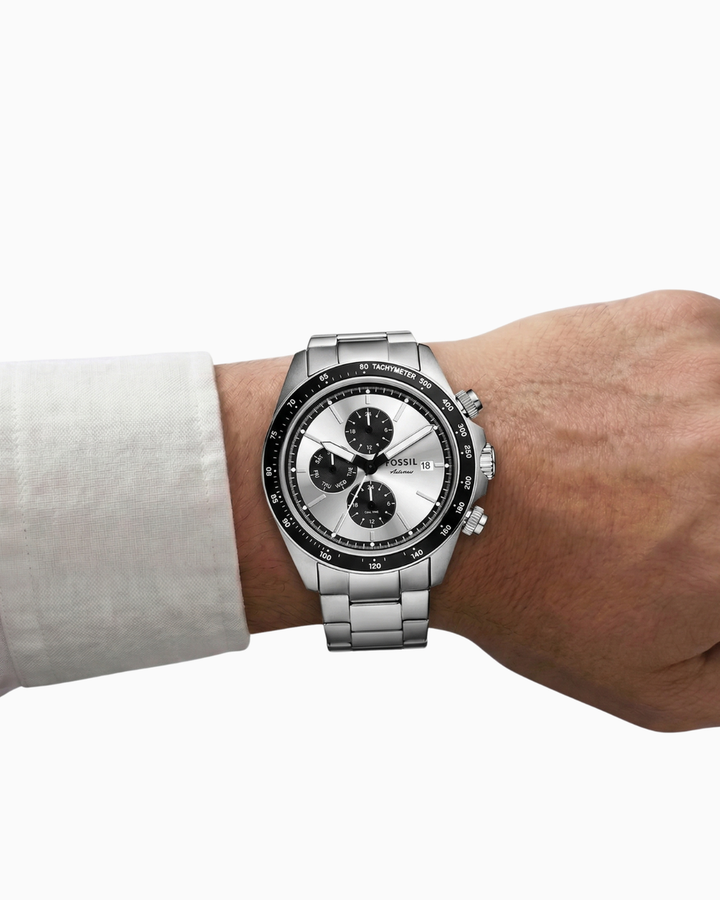 Fossil Autocross Mostrador Prata