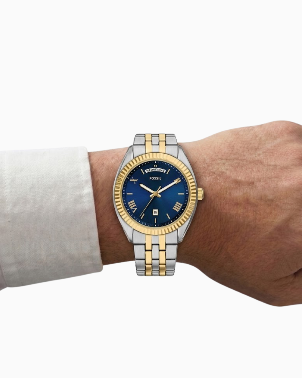 Fossil Campbell Pulseira Bicolor