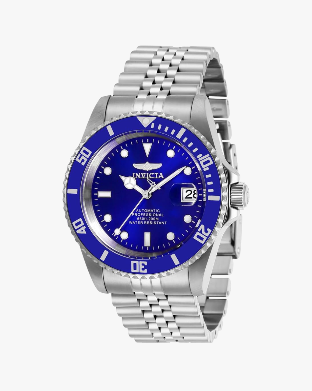 Invicta Pro Diver Automático Mostrador Azul