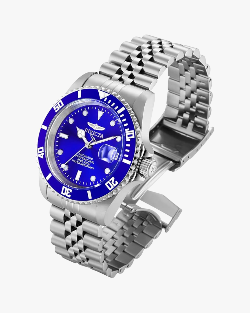Invicta Pro Diver Automático Mostrador Azul