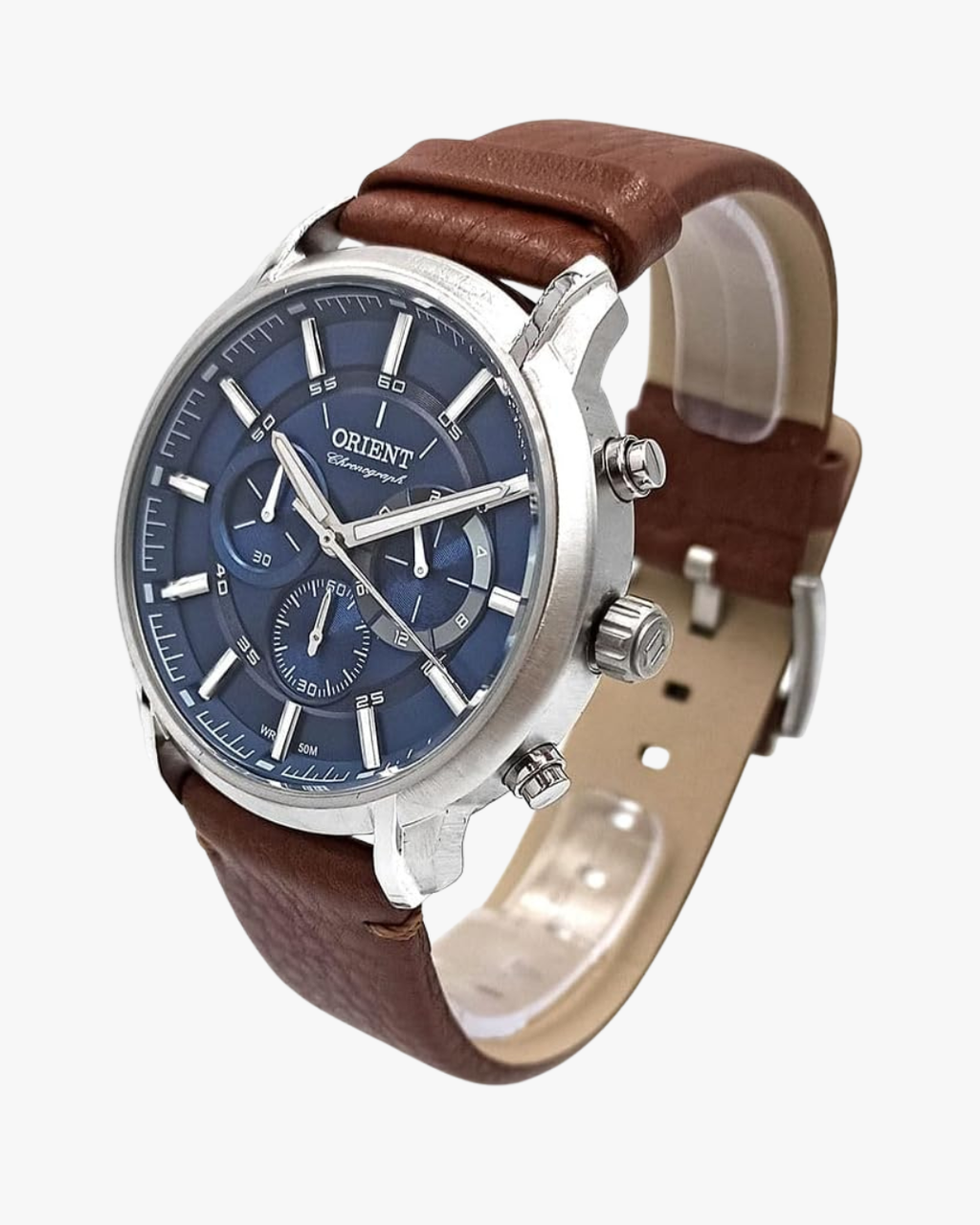 Orient Chronograph Mostrador Azul