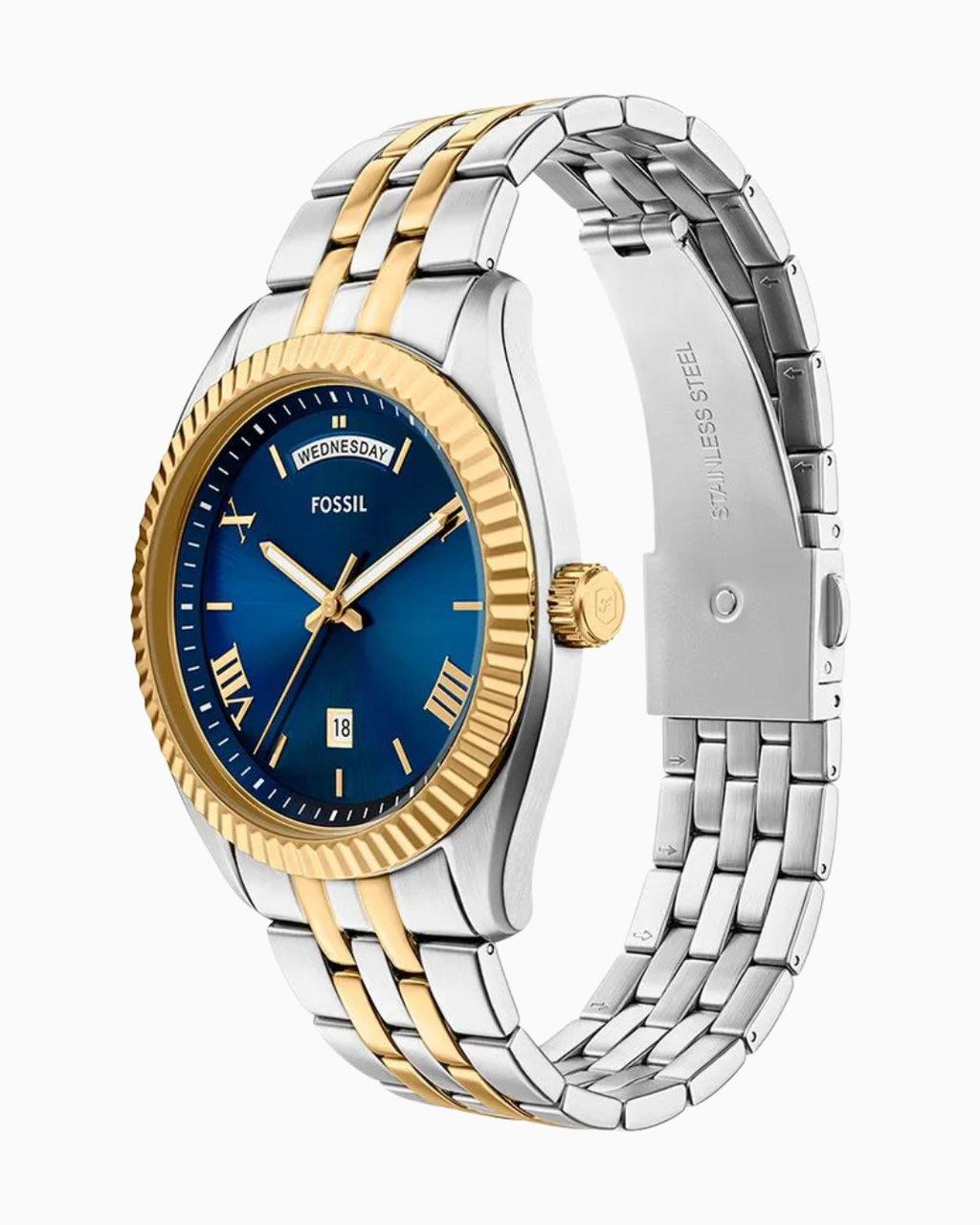 Fossil Campbell Pulseira Bicolor