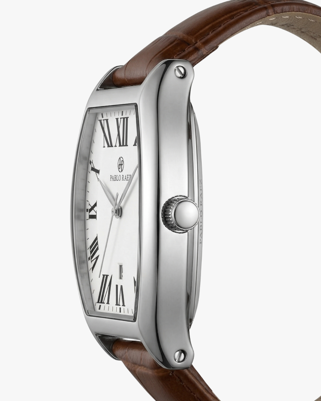 Pablo Raez Barrel Pulseira Couro Marrom