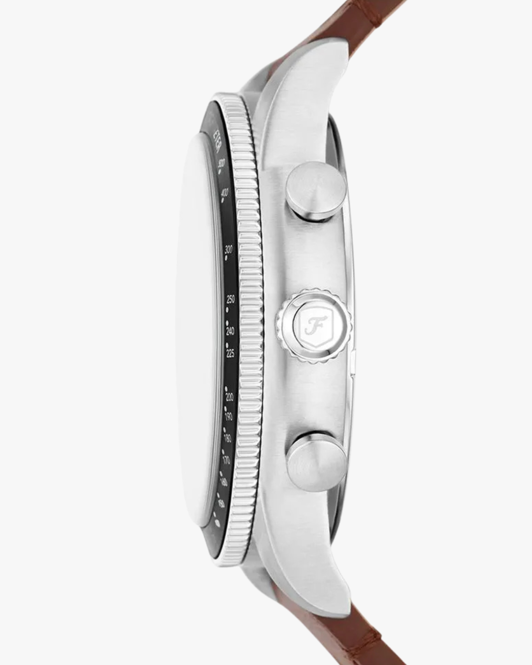 Fossil Sport Tourer Pulseira Couro Perfurado Marrom
