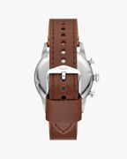 Fossil Sport Tourer Pulseira Couro Perfurado Marrom