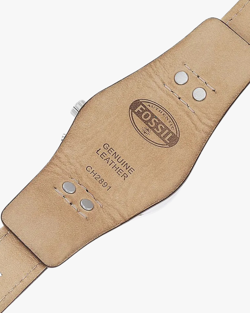Fossil Coachman Pulseira Couro Marrom