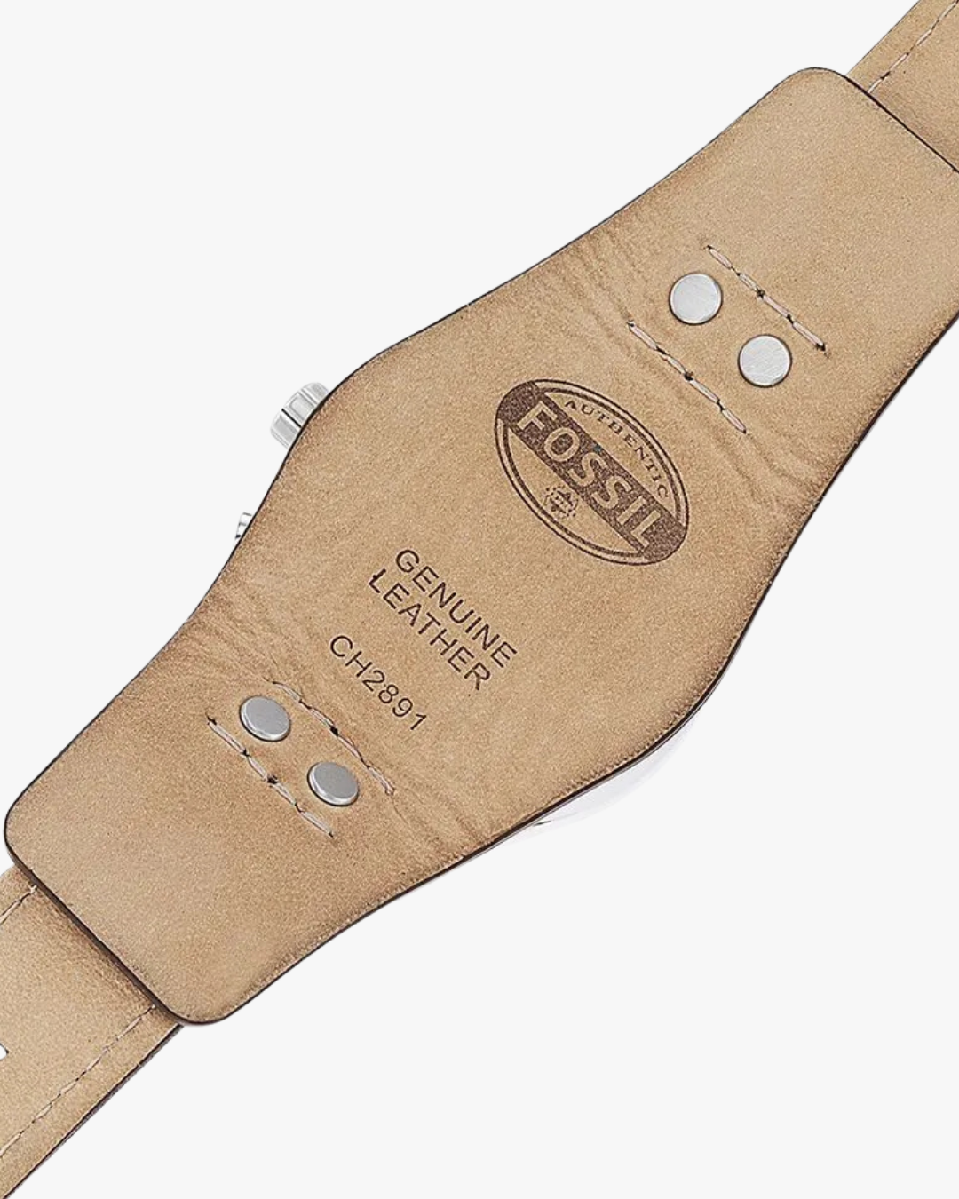Fossil Coachman Pulseira Couro Marrom