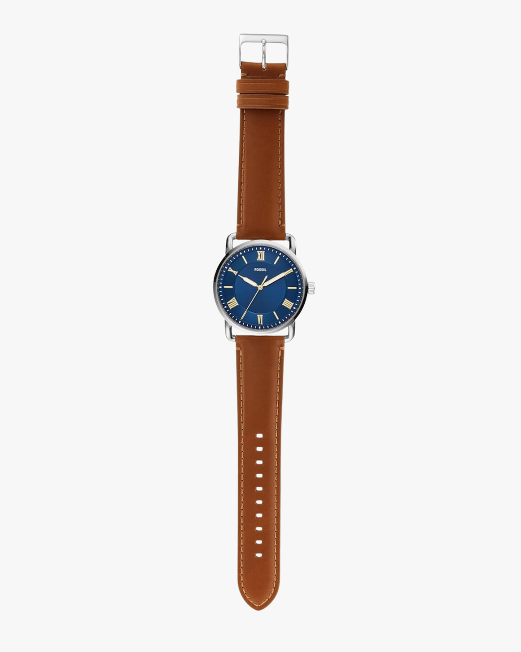 Fossil Others Pulseira Couro Marrom