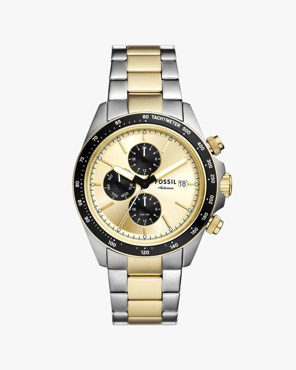 Fossil Autocross Mostrador Dourado