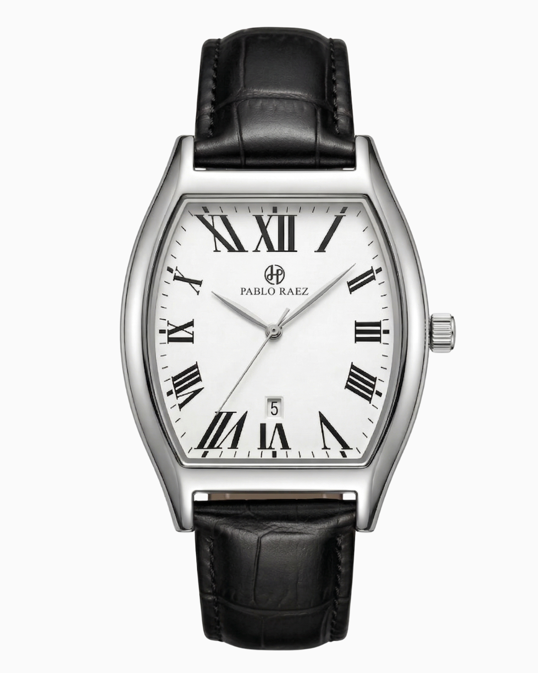 Pablo Raez Barrel Pulseira Couro Preto