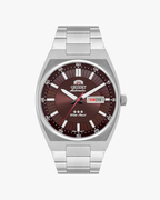 Orient Três Estrelas Mostrador Vermelho