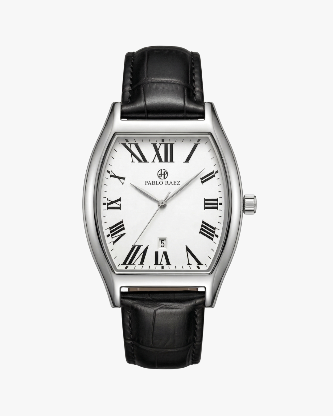 Pablo Raez Barrel Pulseira Couro Preto
