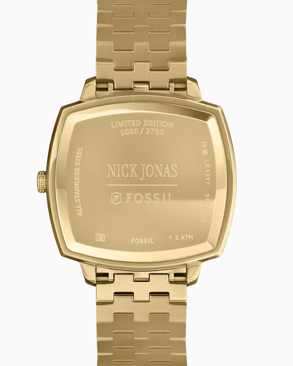 Fossil Nick Jonas Dourado