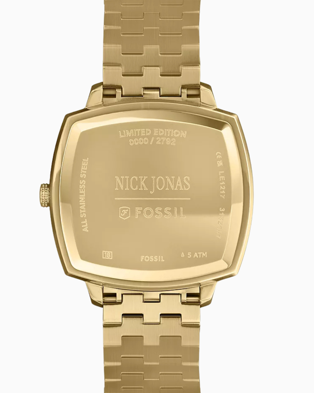 Fossil Nick Jonas Dourado