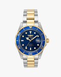 Invicta Pro Diver Mostrador Azul Pulseira Bicolor