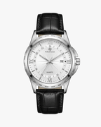 Pablo Raez DaVinci Pulseira Couro Preto