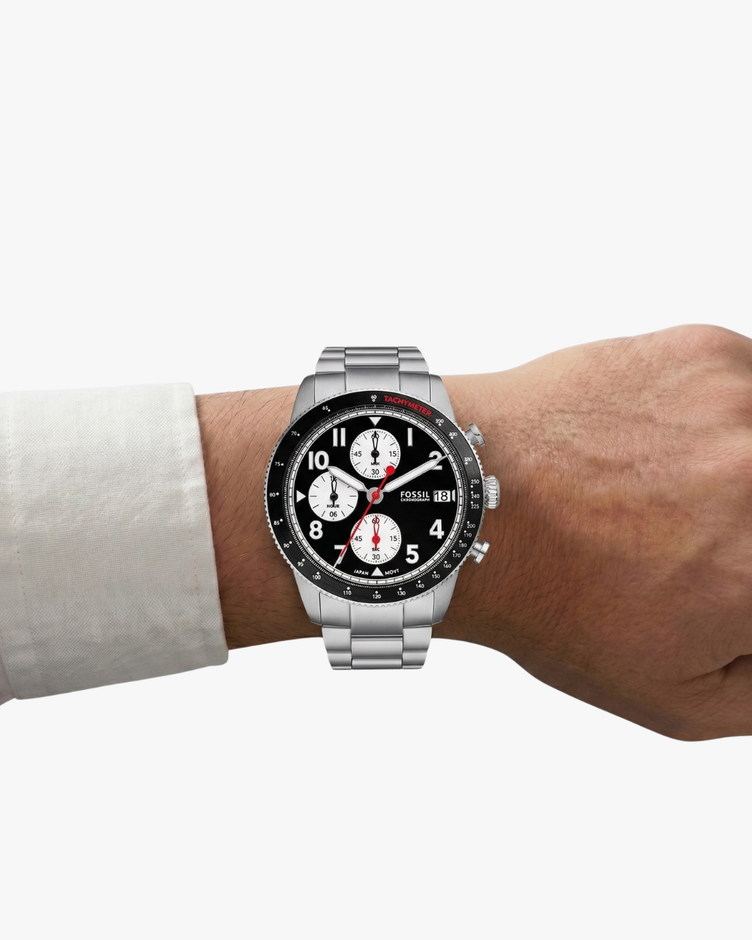 Fossil Sport Tourer Pulseira Aço Inoxidável