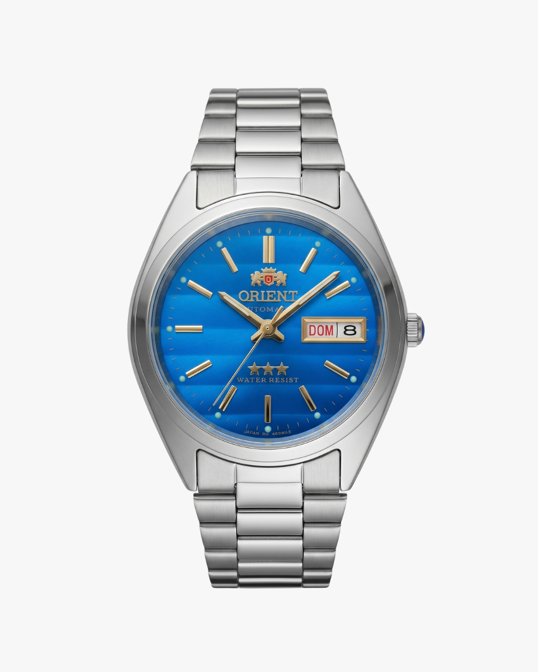 Orient Três Estrelas Mostrador Azul Oceano