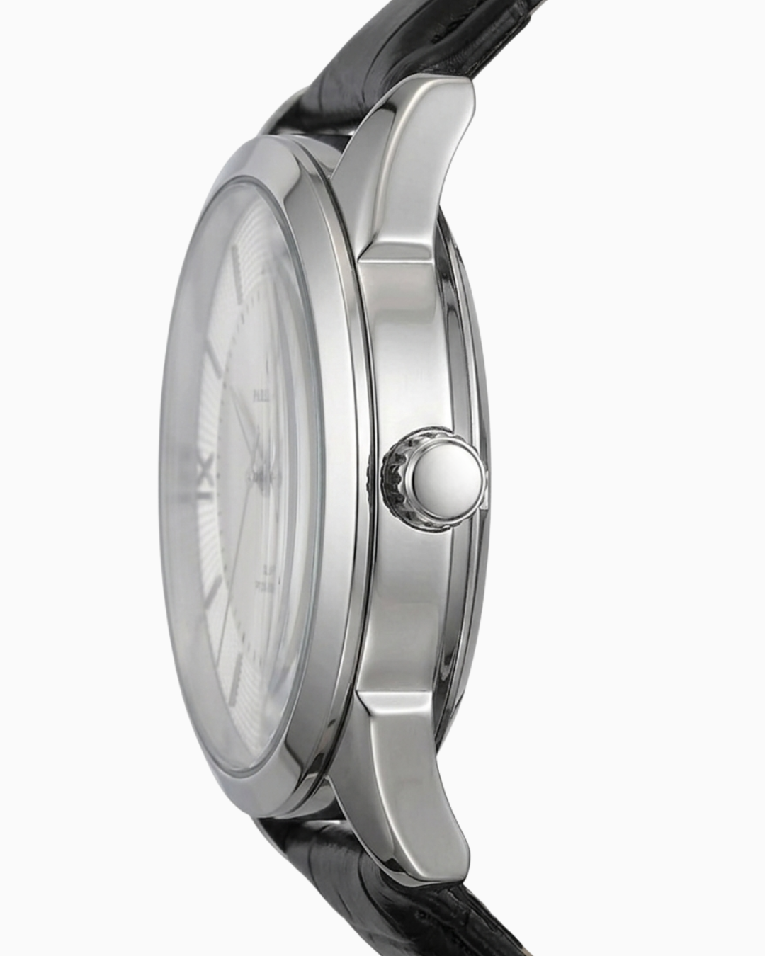 Pablo Raez Coliseu Pulseira Couro Preto