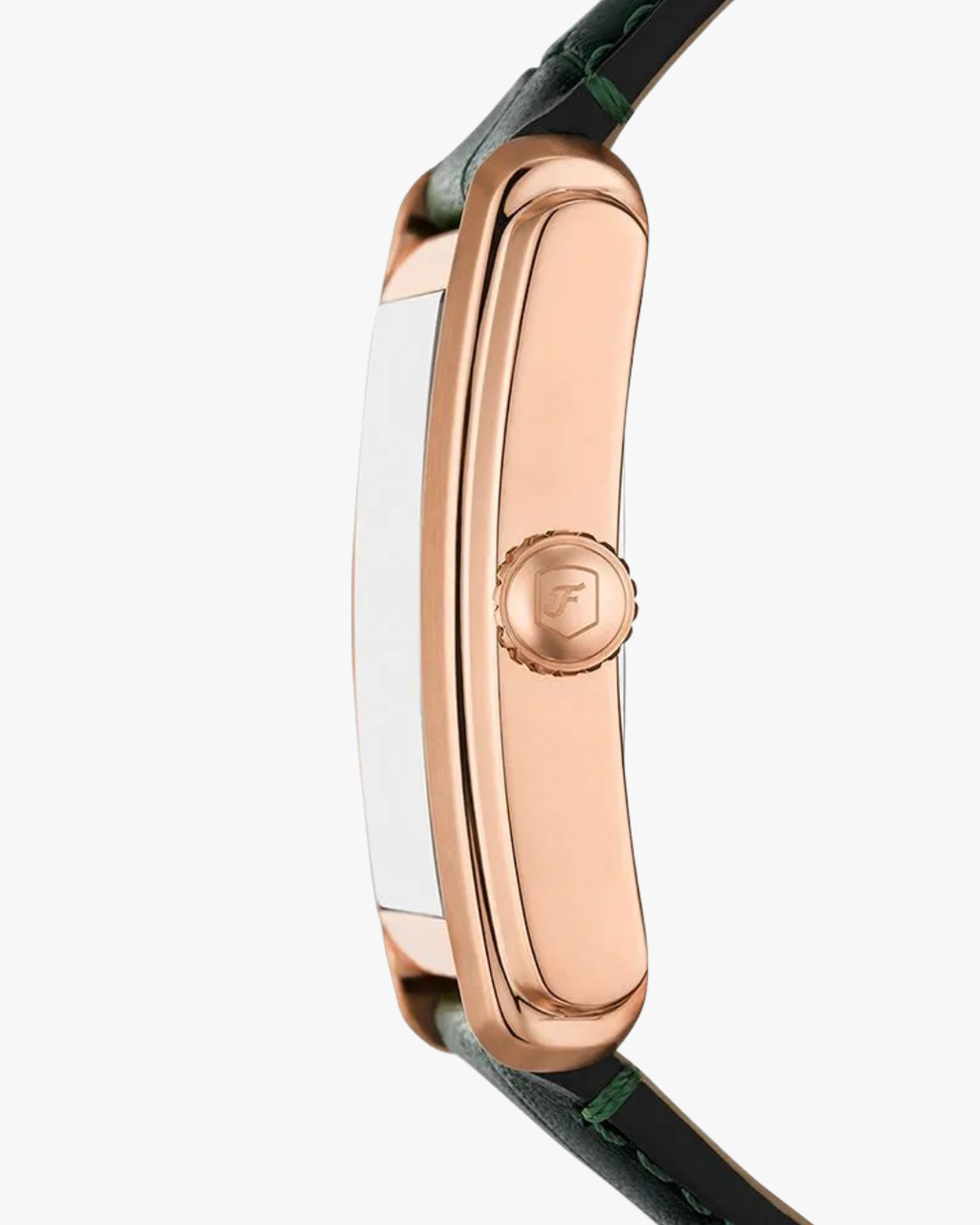 Fossil Carraway Tank Pulseira Couro Verde
