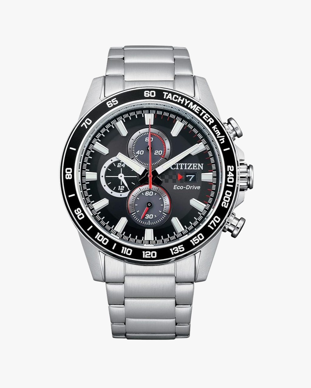 Citizen Weekender Tachymeter Mostrador Preto
